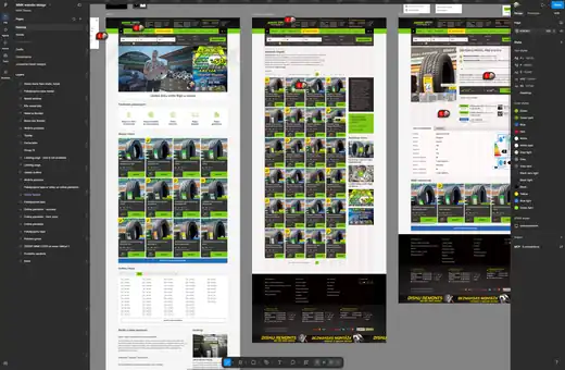 MMKriepas.lv mājaslapas desktop dizaina skatu pārskats